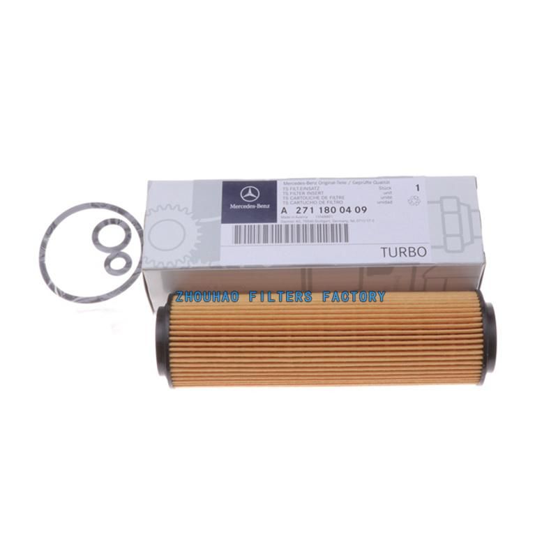 Good Quality From Zhouhao Manufacture Oil Filter Element for Benz A2711800409 Hu514y