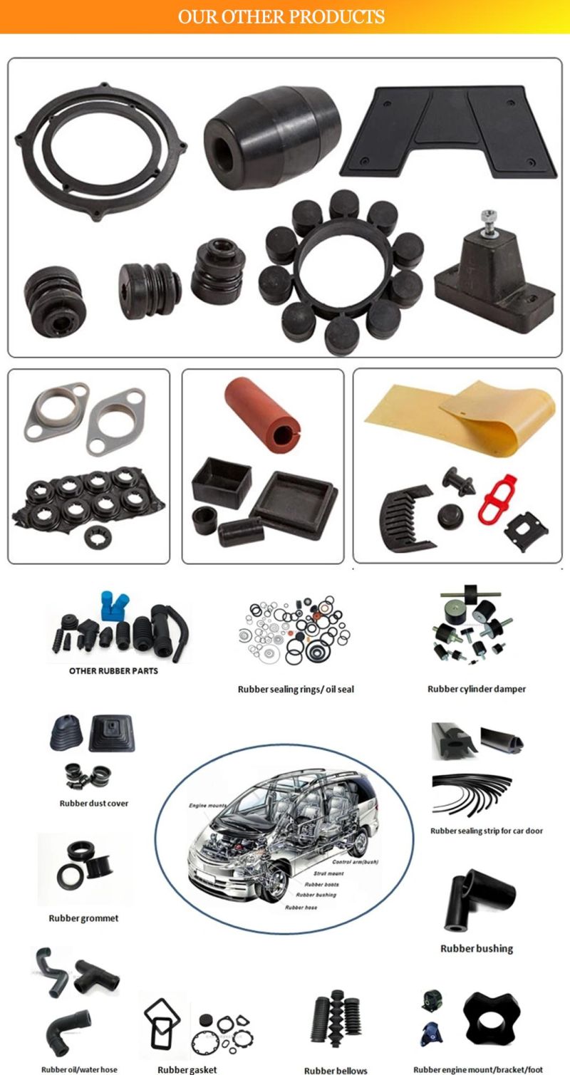 Standard Rubber Buffers Rubber Vibration Isolator Bumper Mount