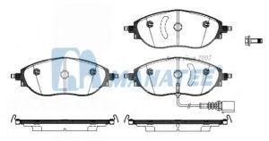 Front Disc Brake Pads for Volkswagen Passat 3C0 698 151 F