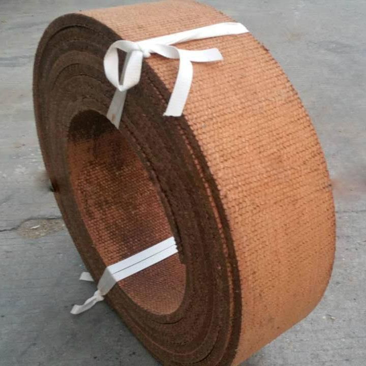 Asbestos White Woven Brake Lining Roll for Engineering Machine