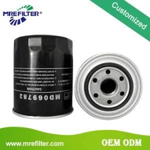 Auto Spare Parts Truck Oil Filter for Mitsubishi Engines MD069782