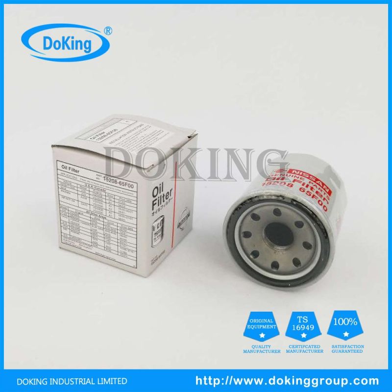 Factory Price Oil Filter 15208-65f00 for Cars