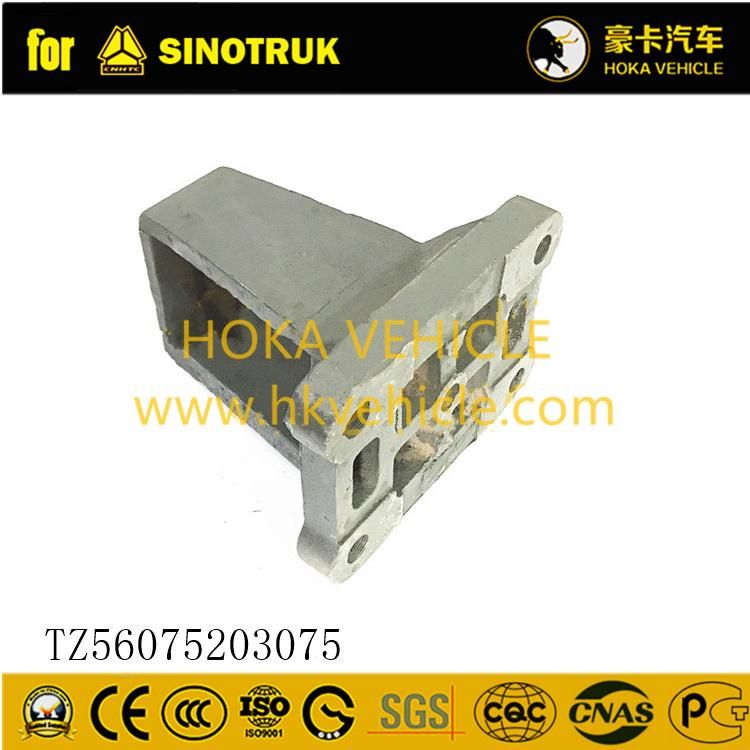 Original Sinotruk HOWO Truck Spare Parts Front Spring Leaf Bracket Left Tz56075203075