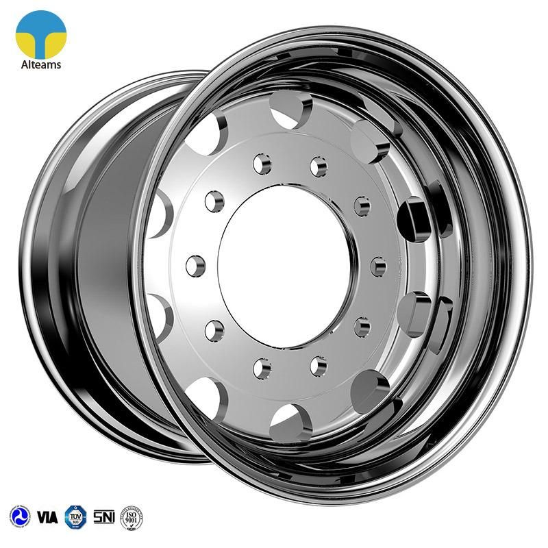 22.5X13.00 Forged Aluminum Alloy Wheel Hub with Polishing Finish Color