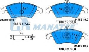 Front Disc Brake Pads for Mercedes Benz W204 S204 C204 W211 W212 A207 C218 R172 (005 420 10 20)