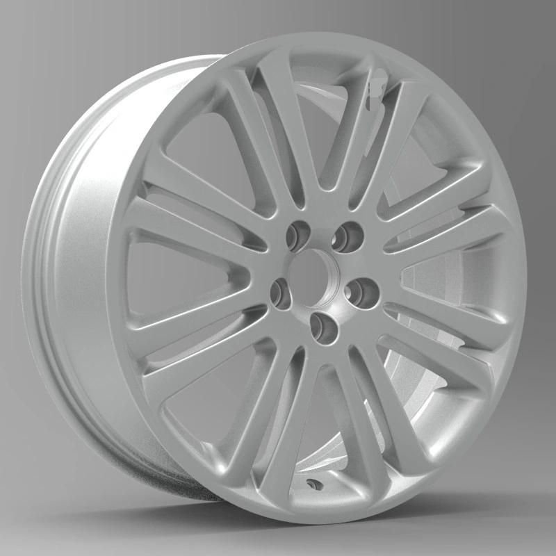 19X8 Inches Sliver Finish Passenger Car Alloy Wheel Aluminum Rims