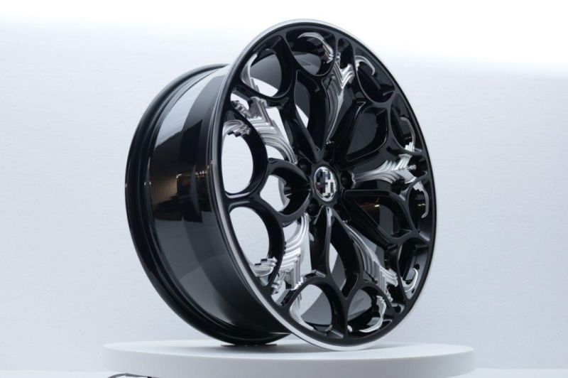 2-Pieces Forged Wheels Passenger Car Rims Aluminum Alloy Wheels Custom Wheel