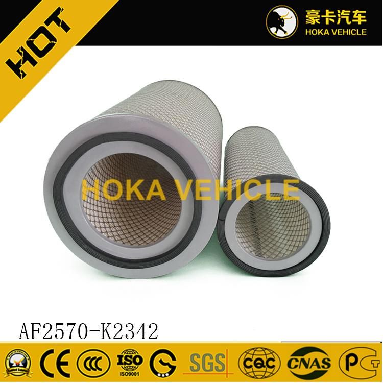 Original Wheel Loader Spare Parts Air Filter Af25270-K2342 for Wheel Loader