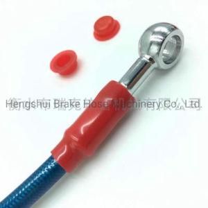 Factory Provide High Quality Motorcycle or Car Parts Brake Hose Rouber Hose with Stainless Steel Fitting