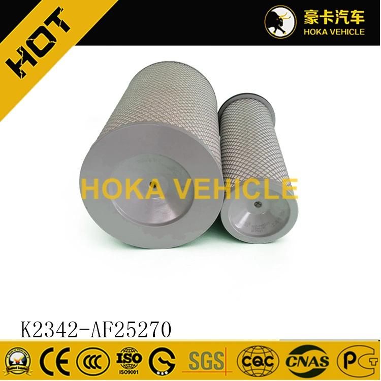 Original Wheel Loader Spare Parts Air Filter K2342-Af25270 for Wheel Loader
