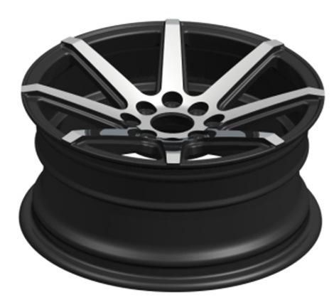 N5155 JXD Brand Auto Spare Parts Alloy Wheel Rim Aftermarket Car Wheel