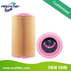 Customized Parts Auto Air Filter for Daf Trucks 1933740