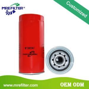 Auto Spare Parts Cartridge Oil Filter for Truck Engine Jx0818