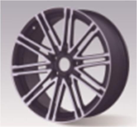 S1209 JXD Brand Auto Spare Parts Alloy Wheel Rim Aftermarket Car Wheel