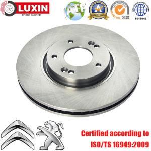 Automotive Brake System Brake Disc for Citroen/Peugeot