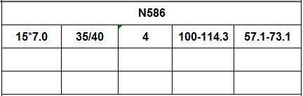 N586 JXD Brand Auto Spare Parts Alloy Wheel Rim Aftermarket Car Wheel