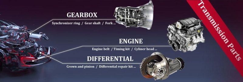 Auto Spare Parts Afermarket Brand New 100% Professional Test Forged Crown Pinion Gears for Toyota Hilux