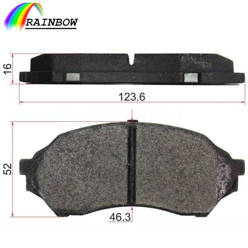 Customized Auto Braking System B2yd3328z Racing Pad/Brake Pad Rear Disc/Braking Block/Brake Lining for Mazda