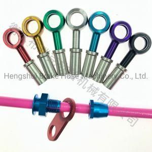 for Front Rear Stainless Steel Braided Oil Brake Line Cable Hose