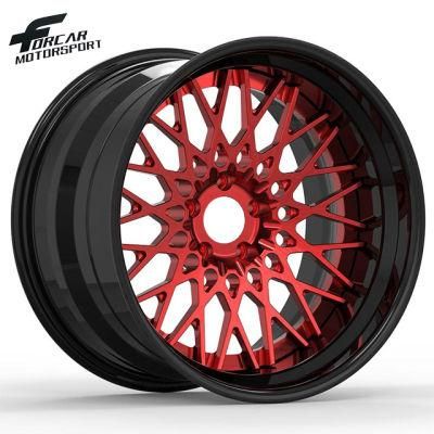 Forged Car Rims 18-24 Inch Customized Size Alloy Wheels