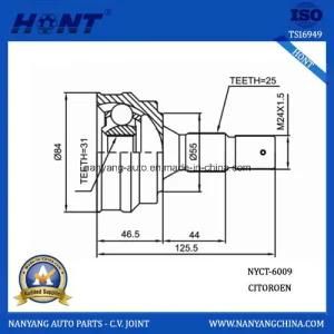 Citroen Wheel Parts C. V. Axle Joint
