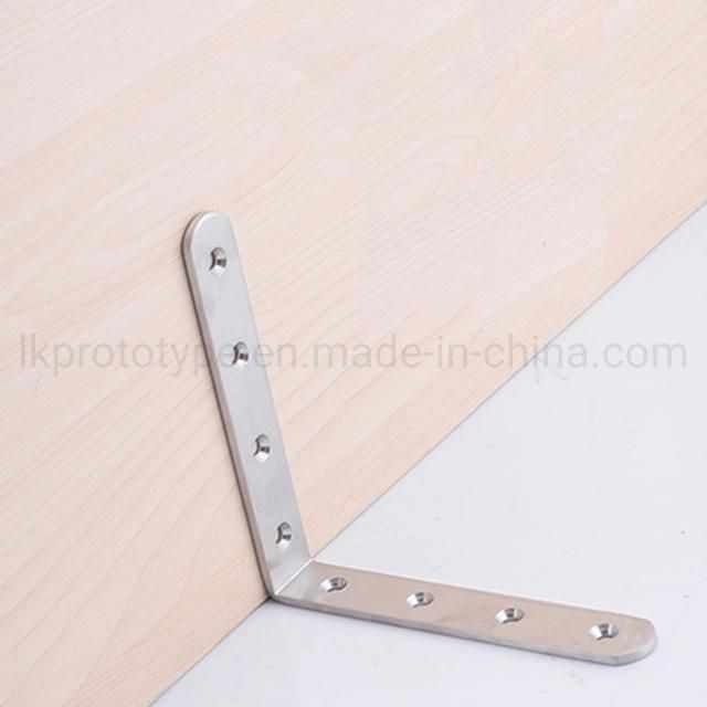 Factory Customized Sheet Metal Part L-Shape Support/Screen/Corner/Code/Furniture/Hardware/Accessorie Machining Part
