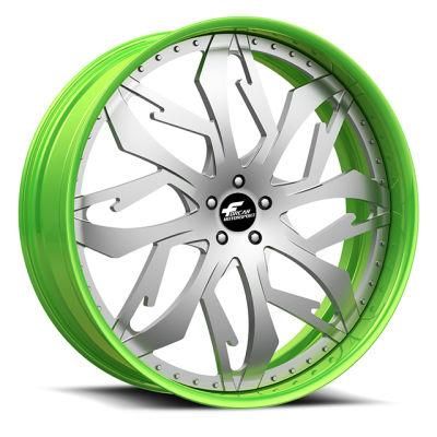 2 Pieces Customized Forged Alloy Wheels for T6061-T6