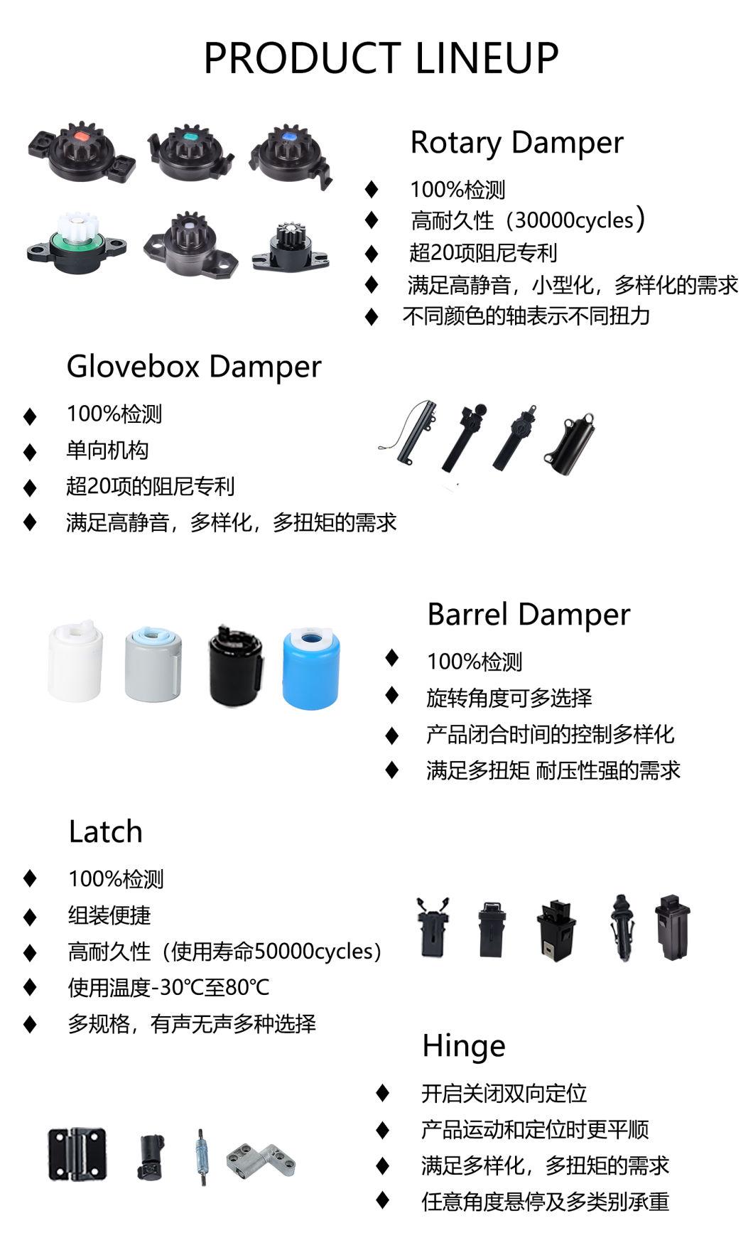 Auto Parts Plastic Buffer Bidirectional Hydraulic Soft Close Damper