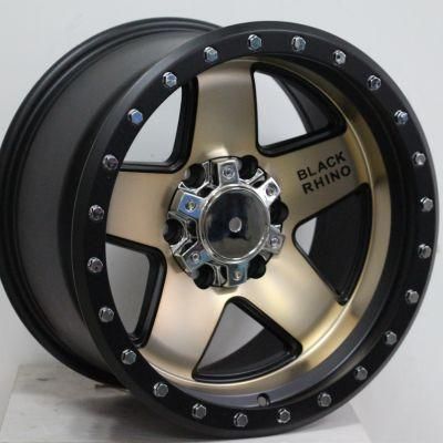 off Road SUV 4*4 Black Rhino Alloy Wheel Rims