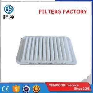 Auto Filter Manufacturer Supply Car Parts High Performance Air Filter 17801-Od060 17801-Ot020 17801-21050 88975792