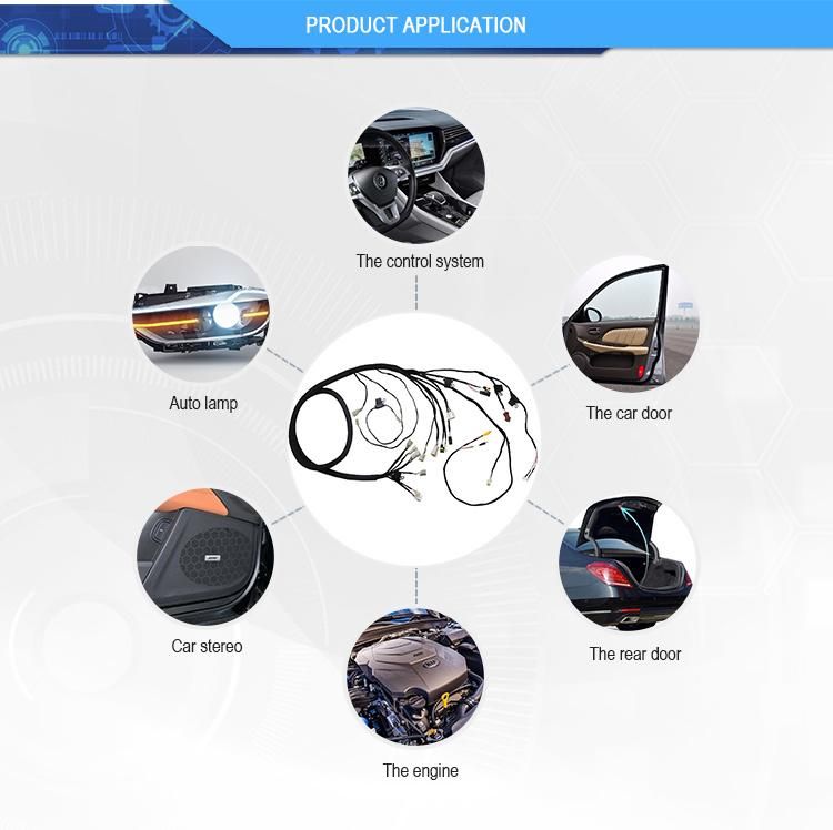 Automotive Power Window Wiring Harness for Honda