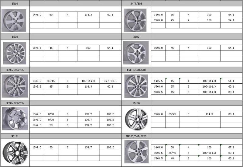 N599 JXD Brand Auto Spare Parts Alloy Wheel Rim Replica Car Wheel for Toyota Land Cruiser Prado