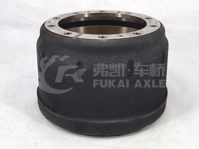 3502p-0135 5801768132 Rear Brake Drum for Saic-Iveco Hongyan Genlyon H8b Truck Spare Parts