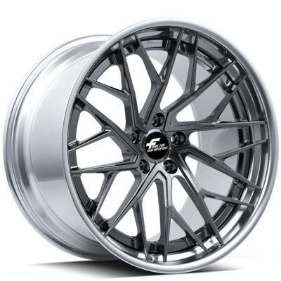 T6061-T6 18-24 Inch Customized Deep Lip Forged Alloy Wheels