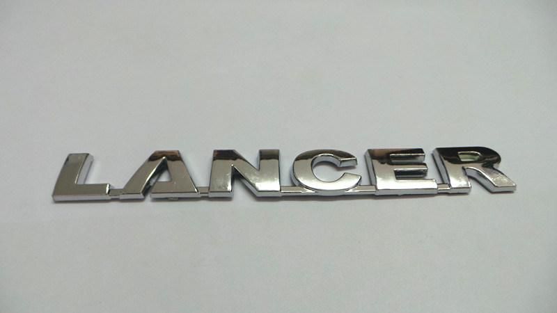 High Quality ABS Plastic Label Sticker Letter Car Badges