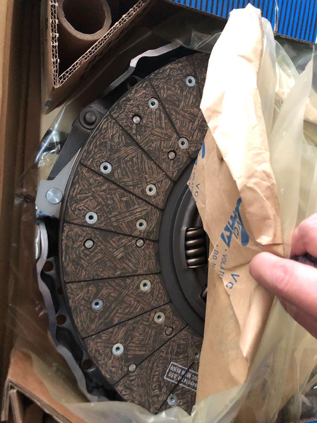 Clutch Disc and Clutch Cover Clutch Kits Pressure Plate Clutch Driven Disc for Yutong Higer Kinglong Bus HOWO Foton FAW Truck Pare Parts