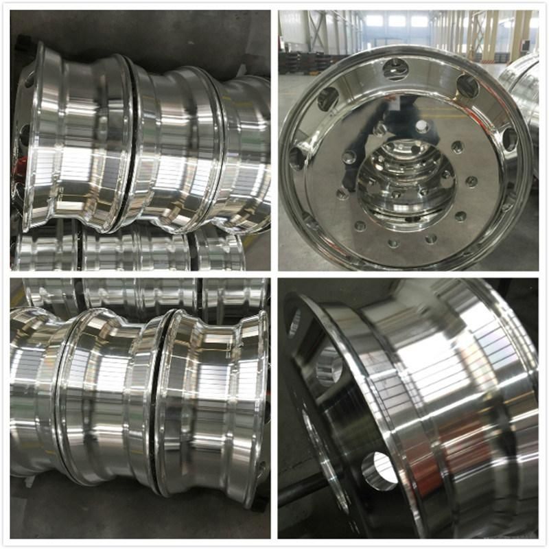 Stainless Wheel Rims for Radial Truck Tires (8.25X22.5)