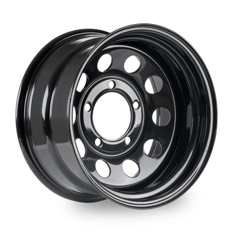 Black Steel Wheels Modular Wheel 17X9" 5X165