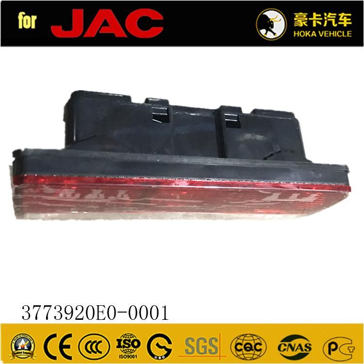 Original JAC Heavy Duty Truck Spare Parts Right Rear Combination Lamp Assembly 3773920e0-0001