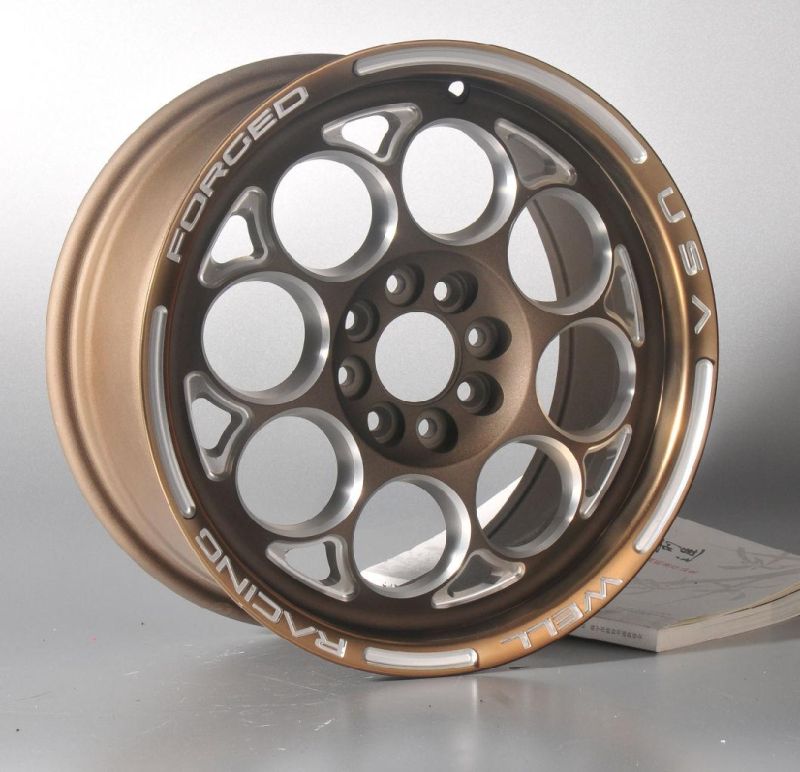 Bronze 15inch Milled Window Alloy Wheel Tuner