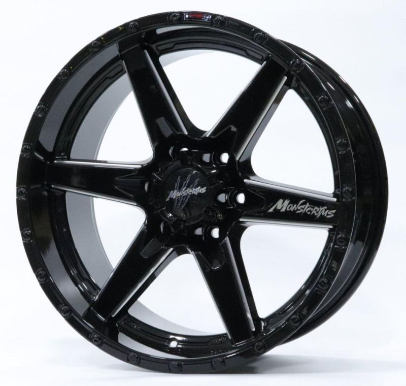 J6001 Aluminium Alloy Car Wheel Rim Auto Aftermarket Wheel