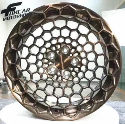 Bronze 15-24 Inch Car Rims Aluminum Replica Wheel for Sale