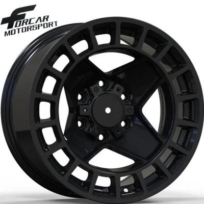 Heavy Classic Aftermarket Offroad Car Alloy Rims Wheel