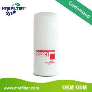 Auto Spin-on Customized Parts Truck Oil Filter for Volvo Engines Lf3654