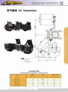 Air Suspension Trailer Suspension Used for Trailer Truck