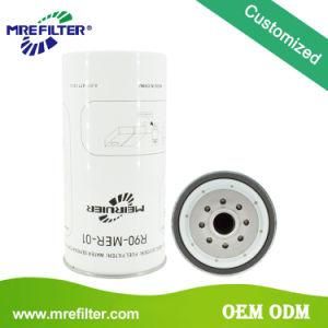 Auto Cartridge Spare Parts Trucks Diesel Fuel Filter for Benz Engine R90-Mer-01