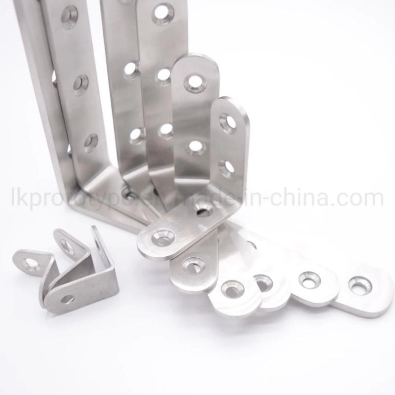 Factory Customized Sheet Metal Part L-Shape Support/Screen/Corner/Code/Furniture/Hardware/Accessorie Machining Part