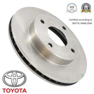 Brake Parts Disc Brake Rotor Car Accessory for Toyota
