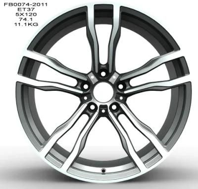 Factory Hot Sale 21 Inch 5 Holes Alloy Wheel Rim for Car