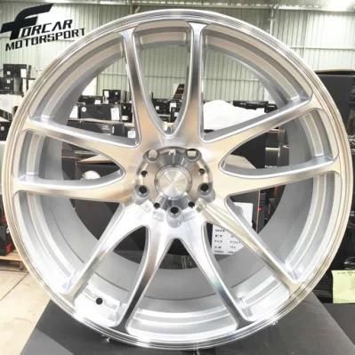 Hot Rims 16/17/18/19 Inch Alloy Wheels Silver Machine Face